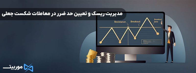 مدیریت ریسک و تعیین حد ضرر در معاملات شکست جعلی